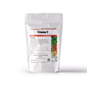 Trianum V is natural fungicide for plants foliar spray