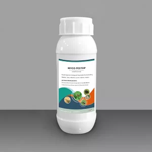 Myco Pestop is organic insecticide used for controlling insect pests on vegetables, fruit trees, indoor/outdoor crops, greenhouse, ornamental and other plants.